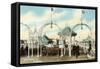 On the Palace Pier, Brighton, Sussex, C1900s-null-Framed Stretched Canvas