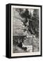 On the Path to Whirlpool, Canada, Nineteenth Century-null-Framed Stretched Canvas