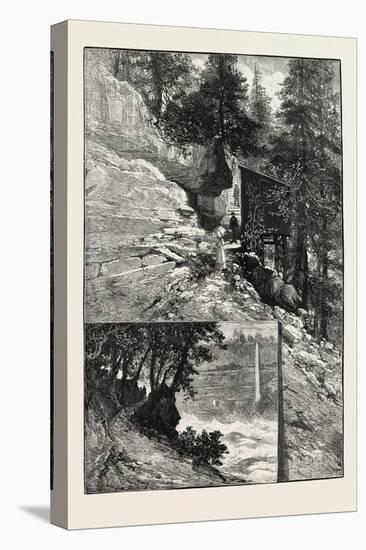 On the Path to Whirlpool, Canada, Nineteenth Century-null-Stretched Canvas