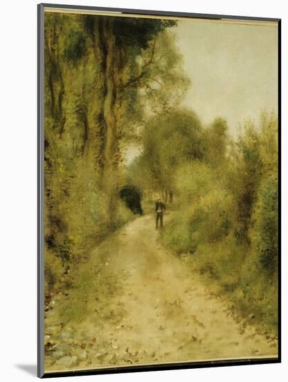 On the Path-Pierre-Auguste Renoir-Mounted Giclee Print