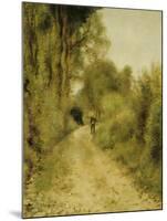 On the Path-Pierre-Auguste Renoir-Mounted Giclee Print