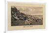 On the Pebbly Beach at Deal, Kent, Some Put Up Deckchairs, Others Put Up with the Pebbles-null-Framed Photographic Print