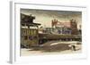 On the Pier, 1977-LaVere Hutchings-Framed Giclee Print