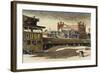 On the Pier, 1977-LaVere Hutchings-Framed Giclee Print