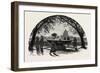 On the Pincian Hill, Rome and its Environs, Italy, 19th Century-null-Framed Giclee Print