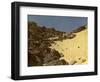 On the plateau of the Sahara, Egypt-English Photographer-Framed Giclee Print