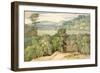 On the Plym-Francis Towne-Framed Giclee Print