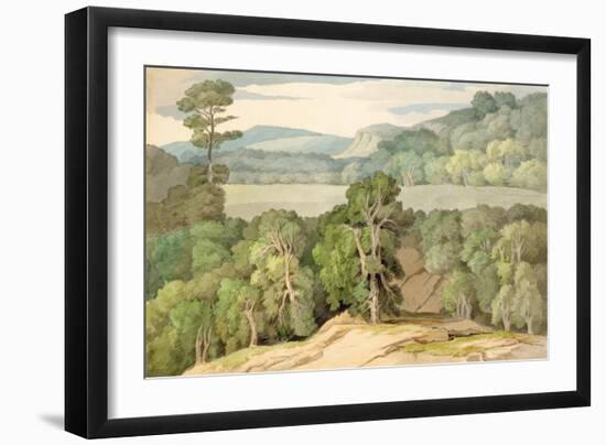 On the Plym-Francis Towne-Framed Giclee Print