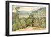 On the Plym-Francis Towne-Framed Giclee Print