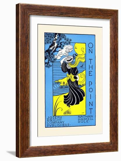 On the Point, Nathan Haskell Dole-Maurice Prendergast-Framed Art Print
