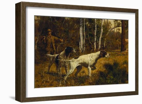 On the Point-John M. Tracy-Framed Giclee Print