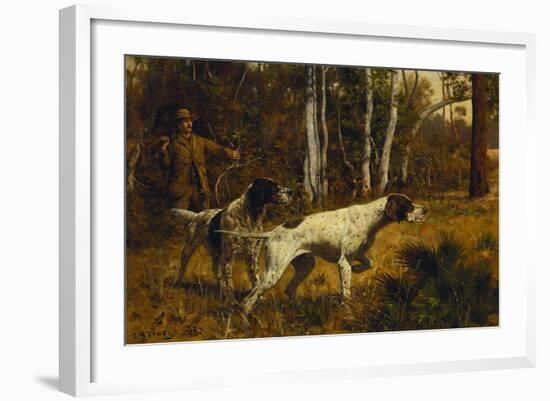 On the Point-John M. Tracy-Framed Giclee Print