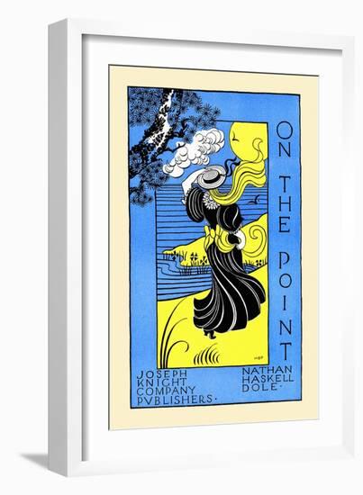 On the Point-Maurice Prendergast-Framed Art Print