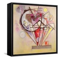 On the Points, 1928-Wassily Kandinsky-Framed Stretched Canvas