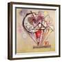 On the Points, 1928-Wassily Kandinsky-Framed Giclee Print