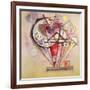 On the Points, 1928-Wassily Kandinsky-Framed Giclee Print