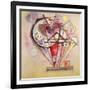 On the Points, 1928-Wassily Kandinsky-Framed Giclee Print