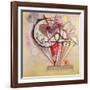 On the Points, 1928-Wassily Kandinsky-Framed Giclee Print