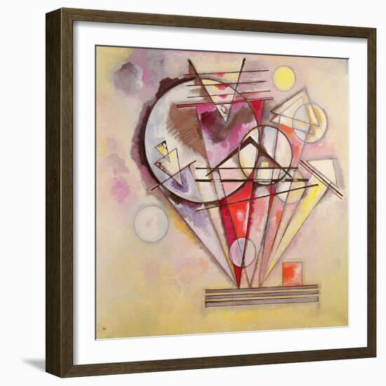 On the Points, 1928-Wassily Kandinsky-Framed Giclee Print