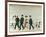 On The Promenade-Laurence Stephen Lowry-Framed Giclee Print