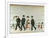 On The Promenade-Laurence Stephen Lowry-Framed Giclee Print