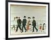 On The Promenade-Laurence Stephen Lowry-Framed Giclee Print