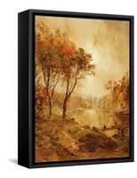 On the Ramapo River, 1888-Jasper Francis Cropsey-Framed Stretched Canvas