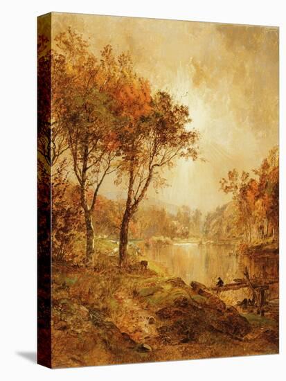 On the Ramapo River, 1888-Jasper Francis Cropsey-Stretched Canvas