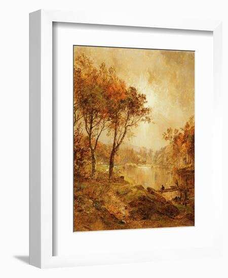 On the Ramapo River, 1888-Jasper Francis Cropsey-Framed Giclee Print