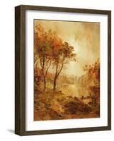 On the Ramapo River, 1888-Jasper Francis Cropsey-Framed Giclee Print