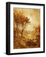 On the Ramapo River, 1888-Jasper Francis Cropsey-Framed Giclee Print