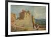 'On the Rampart, Domfont, France', 1923-John Sell Cotman-Framed Giclee Print