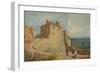 'On the Rampart, Domfont, France', 1923-John Sell Cotman-Framed Giclee Print