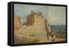 'On the Rampart, Domfont, France', 1923-John Sell Cotman-Framed Stretched Canvas