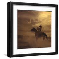 On the Range II, Building a Loop-Adam Jahiel-Framed Art Print