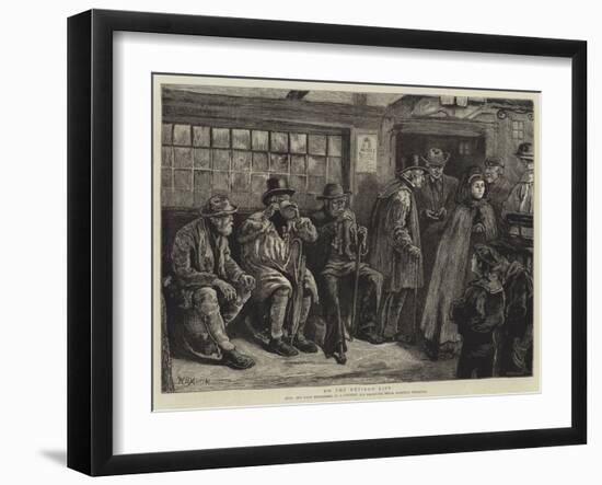 On the Retired List-William Bazett Murray-Framed Giclee Print