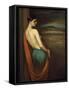 On the River Bank, 1928-Julio Romero de Torres-Framed Stretched Canvas