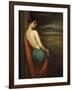 On the River Bank, 1928-Julio Romero de Torres-Framed Giclee Print