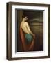 On the River Bank, 1928-Julio Romero de Torres-Framed Giclee Print