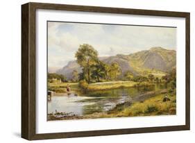 On the River Conway, North Wales-Benjamin Williams Leader-Framed Giclee Print