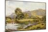 On the River Conway, North Wales-Benjamin Williams Leader-Mounted Giclee Print