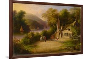 On the River Dart Between Totnes and Dartmouth, 1869-John Wallace Tucker-Framed Giclee Print