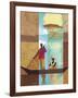 On the River I-Keith Mallett-Framed Giclee Print