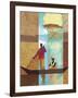 On the River I-Keith Mallett-Framed Giclee Print