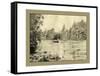 On the River IV-Ernest Briggs-Framed Stretched Canvas