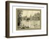 On the River IV-Ernest Briggs-Framed Art Print