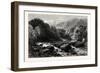 On the River Lledr, a River in North Wales and the Second Major Tributary of the River Conwy. Uk-null-Framed Giclee Print