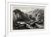 On the River, Lledr, Wales, UK, 19th Century-null-Framed Giclee Print