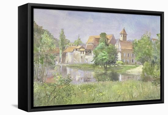 On the River Lot, 1991-Tim Scott Bolton-Framed Stretched Canvas