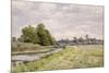 On the River Ouse, Hemingford Grey, 1904-William Fraser Garden-Mounted Giclee Print